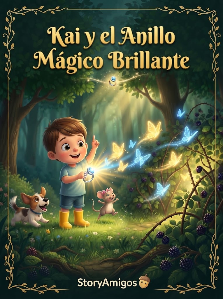Kai y el Anillo Mágico Brillante